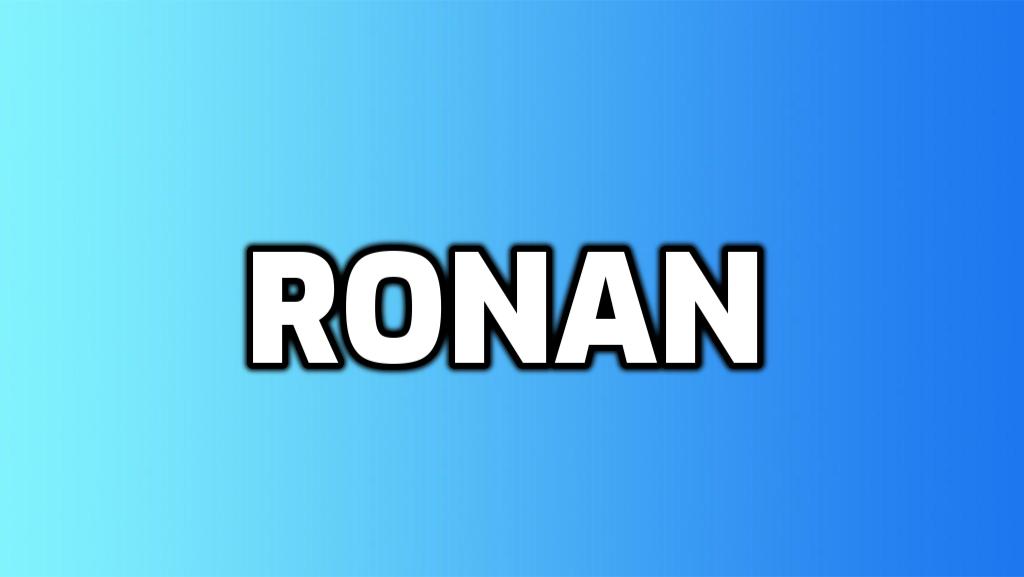Origen del Nombre Ronan