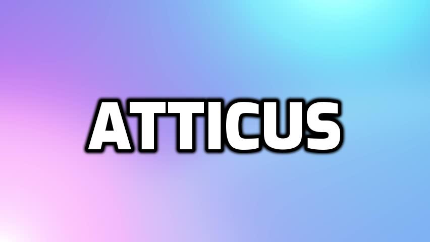 Significado de Atticus
