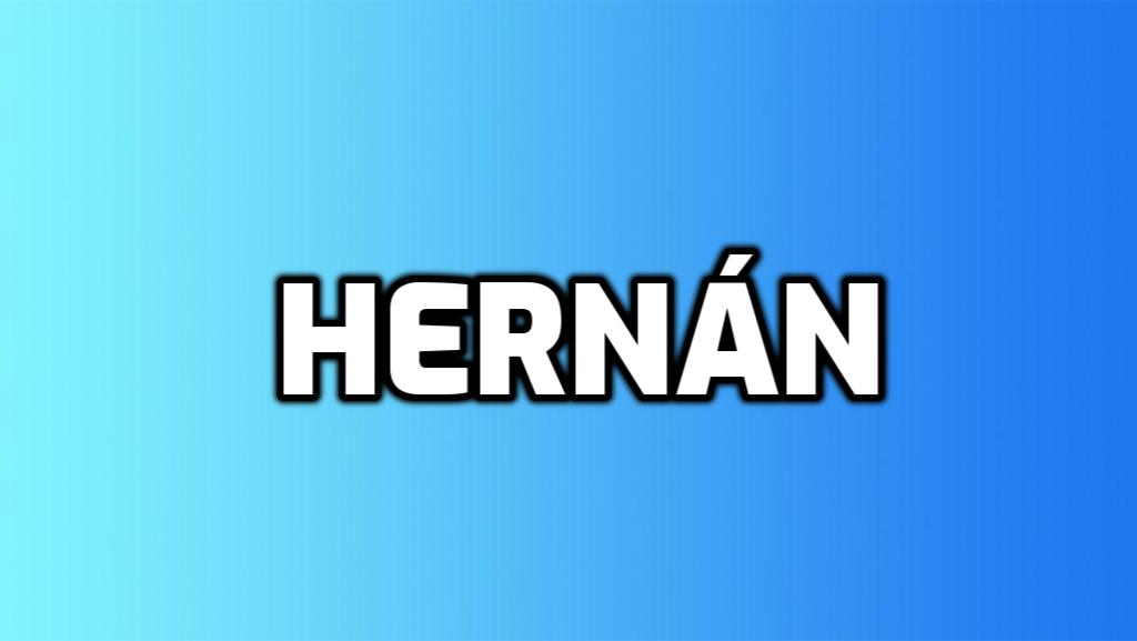 Significado de Hernán
